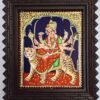 Goddess Durga Devi Tanjore Painting