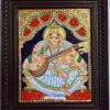 Saraswathi Tanjore Painting