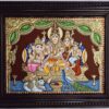 Shiva Family Tanjore Painting