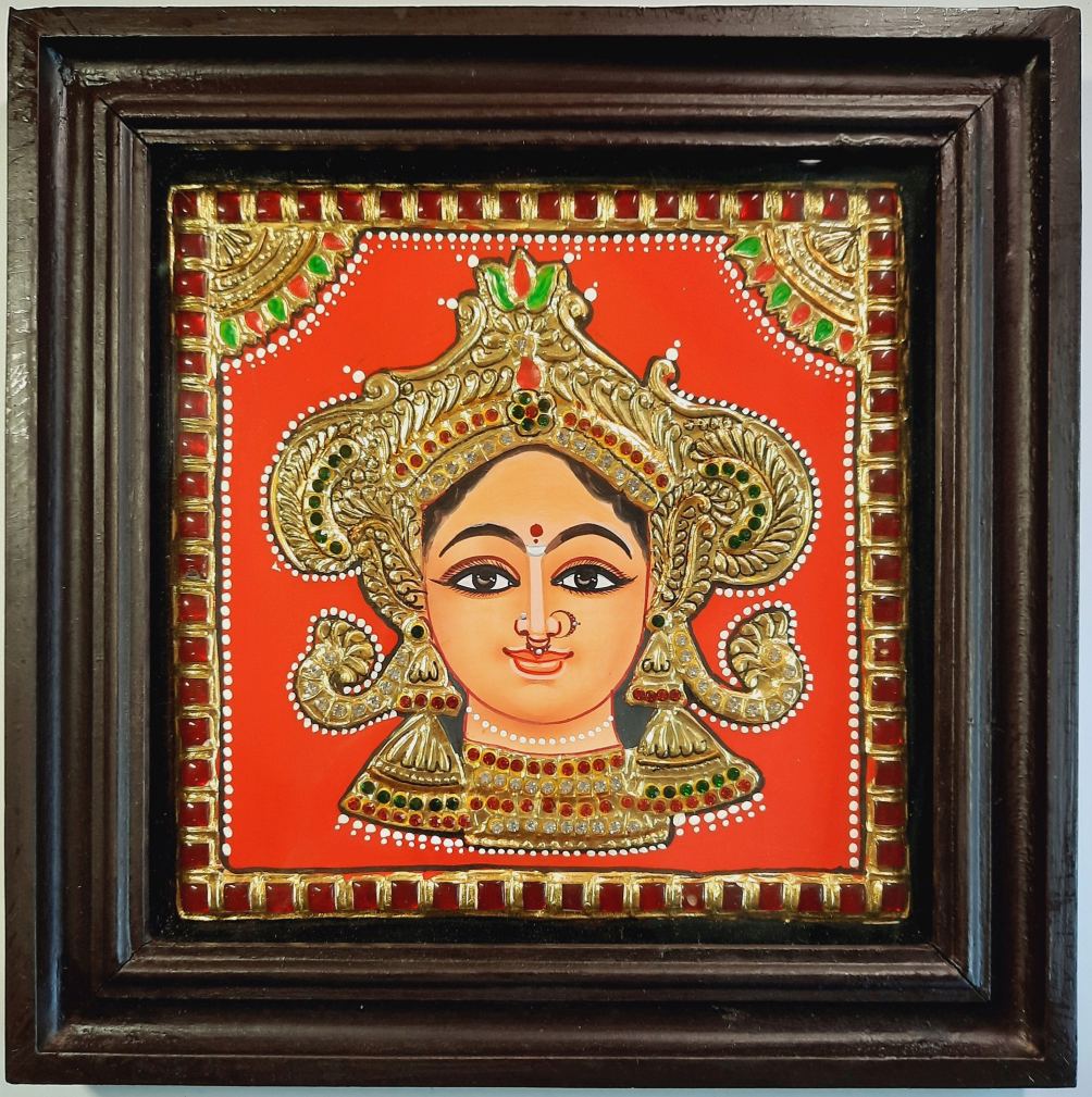 Durga Devi Tanjore painting