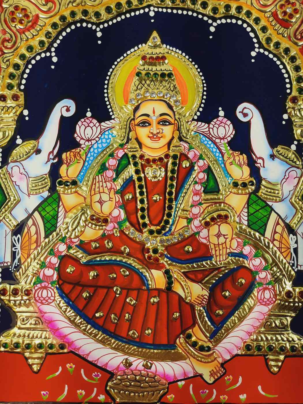 Shop Original Gajalakshmi Tanjore Painting Online