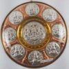 Thanjavur Art Plate Gajalakshmi with Astalakshmi