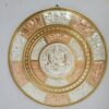 JLine Arts Gajalakshmi Tanjore art plate wall hanging