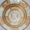 JLine Arts Gajalakshmi Tanjore art plate wall hanging