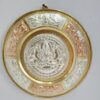JLine Arts Gajalakshmi Tanjore art plate wall hanging