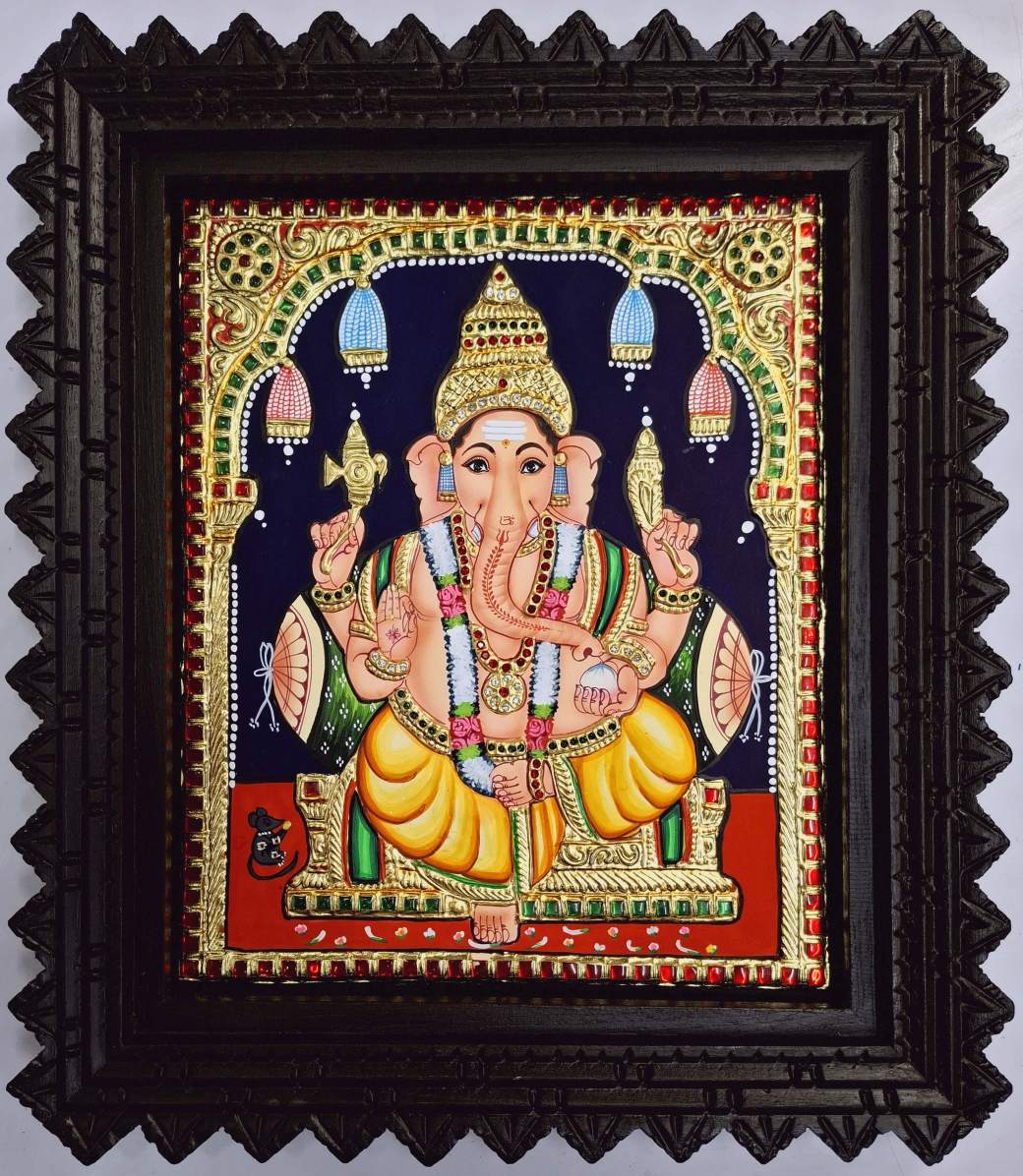 Ganesha Tanjore Painting