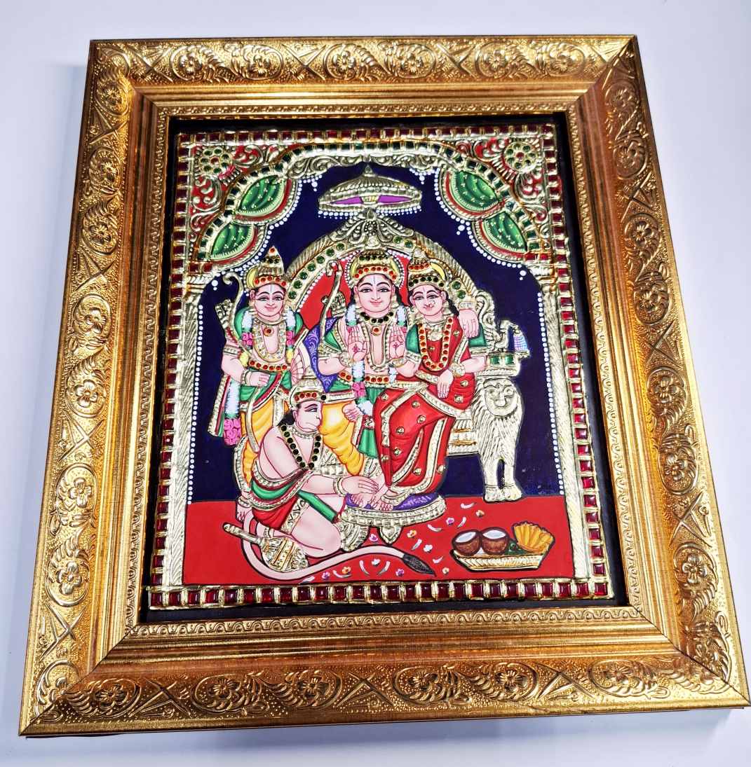 ram darbar frame painting