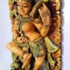 Wooden Ajantha Ellora Statue