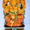 Wooden Ganesha statue