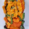 Wooden Ganesha Statue 18 Inch Ganesh Sculpture, Ganapathi Vinayaka Vigneshwara Home Decor, Temple Figurine, Pooja Room, Ready to Ship