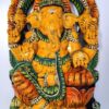 Wooden Ganesh statue