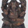 Wooden Ganesha Idol