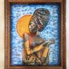 African Lady Painting