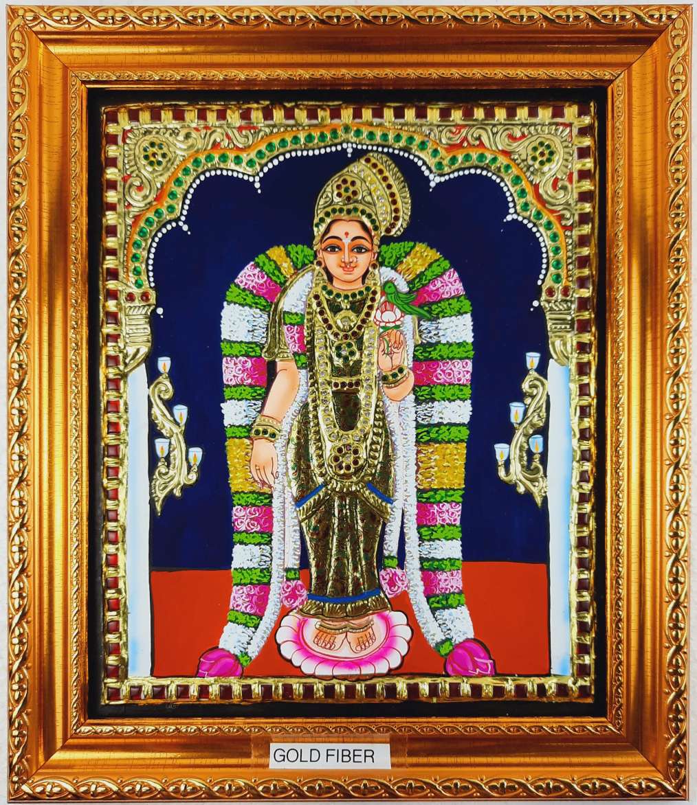 Andal Tanjore Painting
