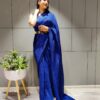 Premium Georgette Saree Blue color