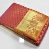 Bangalori Silk Saree Red Orange
