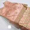Mathangi Light Coral Color Lehenga Choli With Zari Embroidery Works