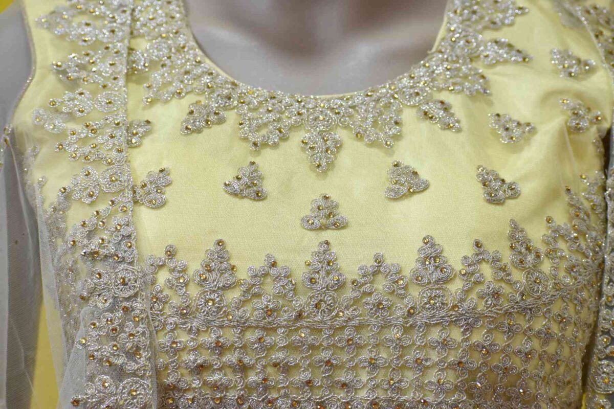 Kaashvi Lehenga Choli - Lemon Yellow Color