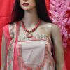 Saradha Navajo White and Lotus Pink Color Combination Lehenga Choli With Zari and Stone works
