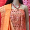 Description Added Diya Light and Dark Orange Lehenga Choli Set
