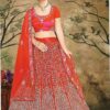 Tiara Maroon Lehenga Choli Bridal Series