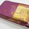 Bangalori Silk Saree Wine Yellow