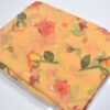Chiffon Saree Pale Orange Color