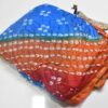 JL_JBS_MC-03 Jaipur Bandhani Saree in Multi color body with zari border (1) Jaipur Bandhani Saree in Multi color with zari border