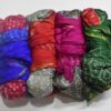 Jaipur Bandhani Saree in Multi color body with zari border