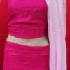 Saradha Lotus Pink and Hot Pink Color Combination Lehenga Choli With Zari and Stone works