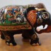 Wooden HandPainted Elephant