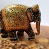 Wooden Hand-painted Elephant