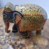 Wooden Hand-painted Elephant