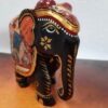 Wooden Hand-painted Elephant