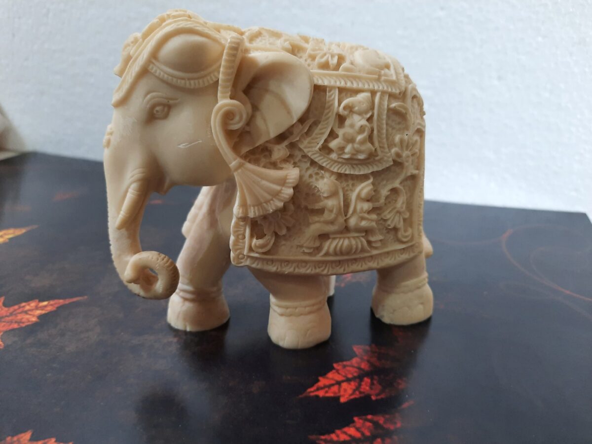 Meenakari Marble Elephant