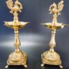 Brass lamp annam