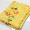 Chiffon Saree Butter Yellow Color
