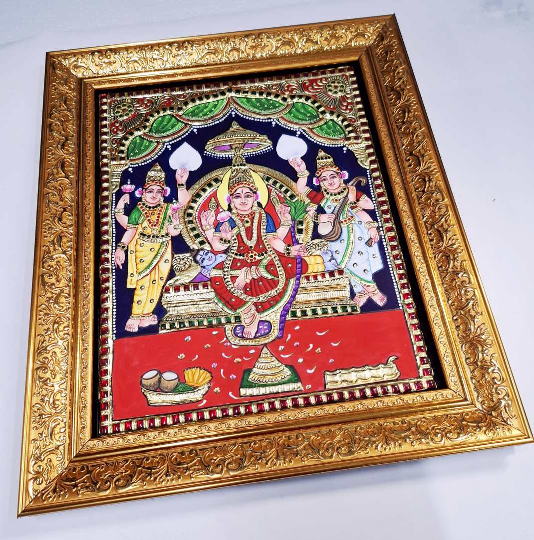 Tanjore Painting Lalitha Devi