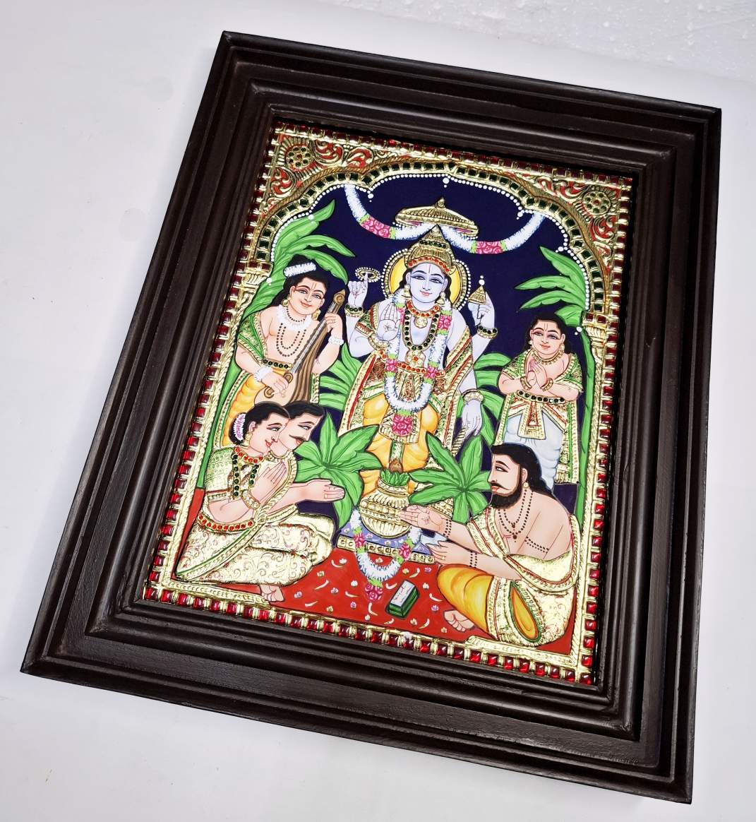 Satyanarayana Tanjore Painting