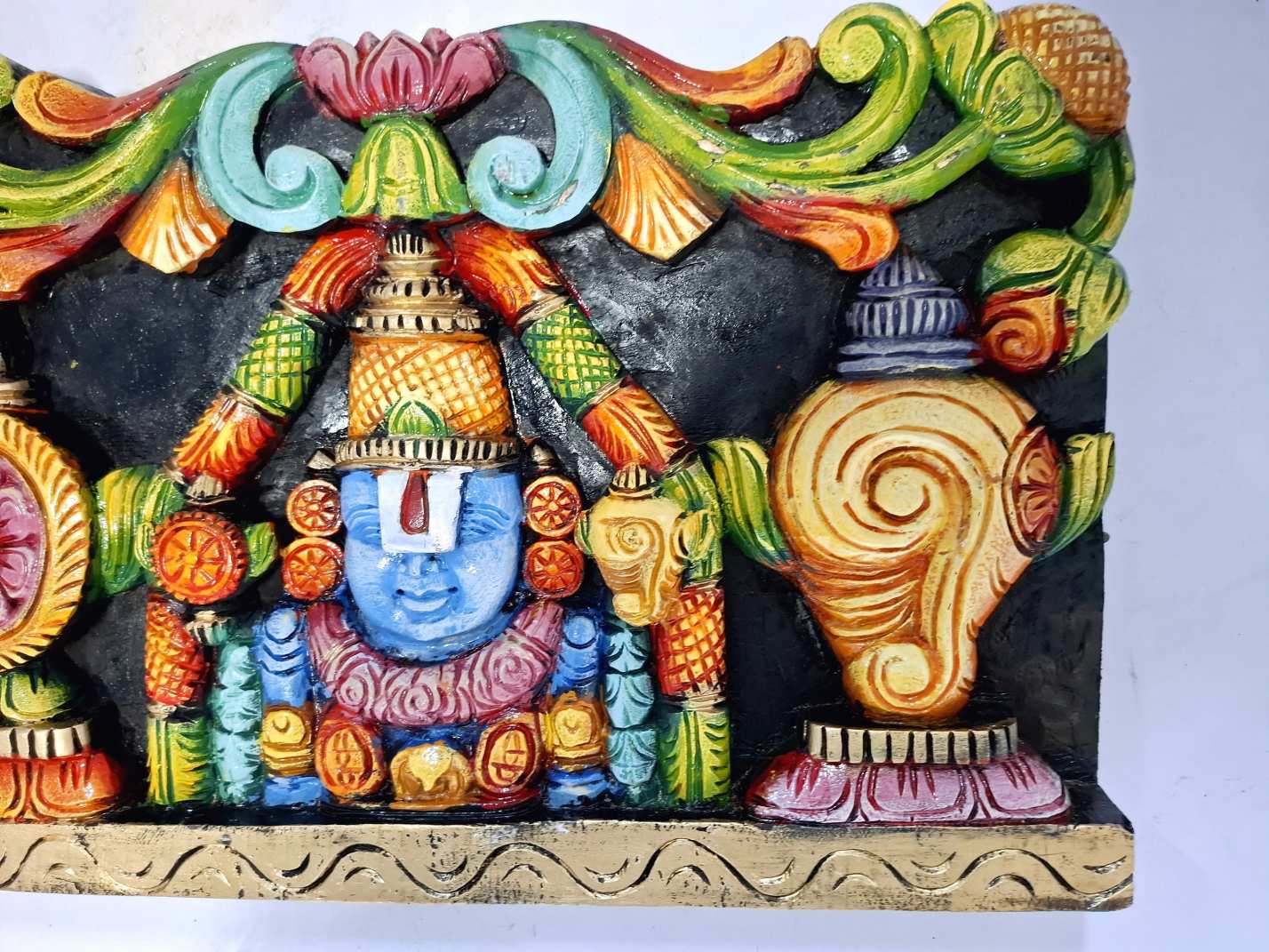 Wood Balaji Wall Panel