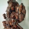 Wooden Ganesha Sculpture