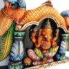 Wooden Wall Panel Ganesha