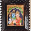 Shiva Parvathi Tanjore Painting