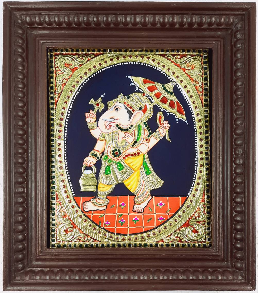 Ganesha Tanjore Paintings Online - JLine Arts