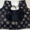 Black with Silver Jamika Work Designer Ready-made Blouse