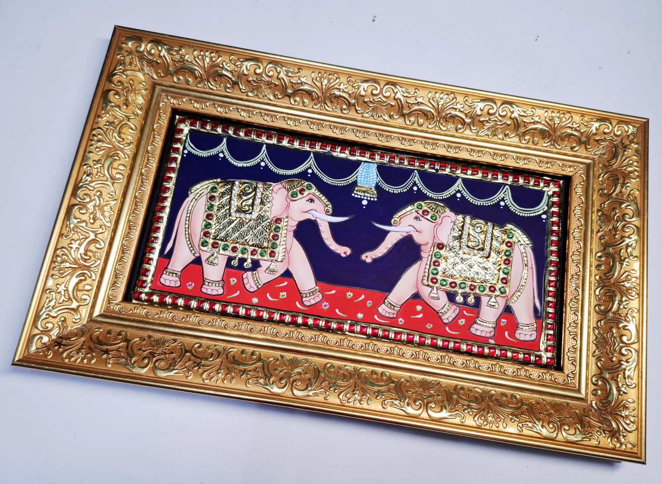 tanjore painting elephant