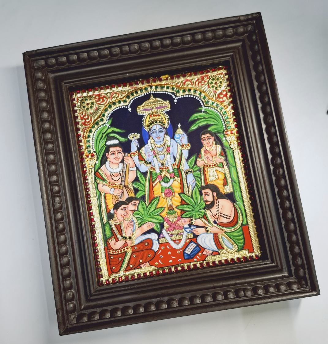 Satyanarayana Tanjore Painting