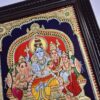 Shiva Family Tanjore Painting