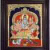 Shiva Family Tanjore Painting