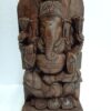 Wooden Ganesha Wall Panel